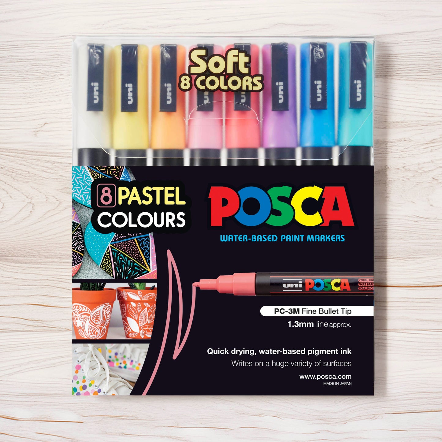 Posca Small Bullet Tip Marker 1.3mm - Assorted Sets