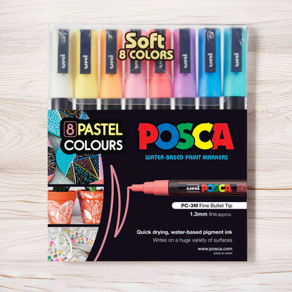 Posca Small Bullet Tip Marker 1.3mm - Assorted Sets