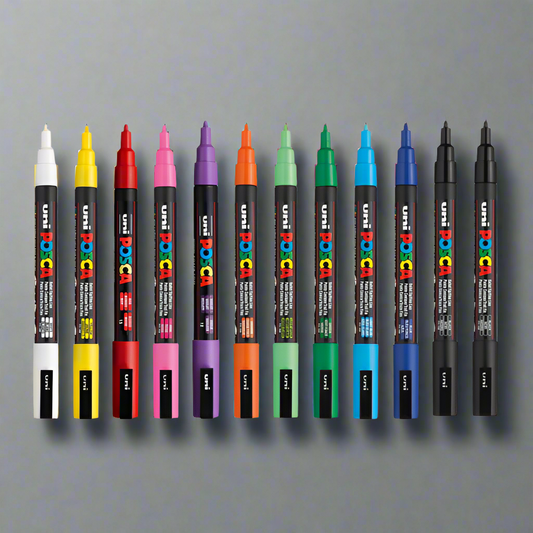 Posca Small Bullet Tip Marker 1.3mm - Assorted Sets