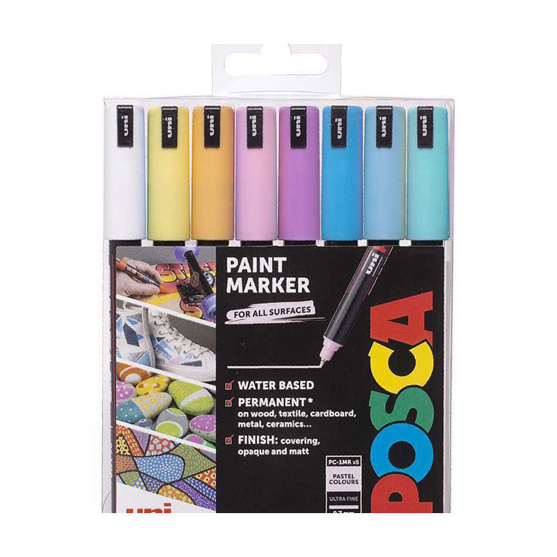 Posca Ultrafine Fibre Tip Markers 0.7mm - Assorted Sets