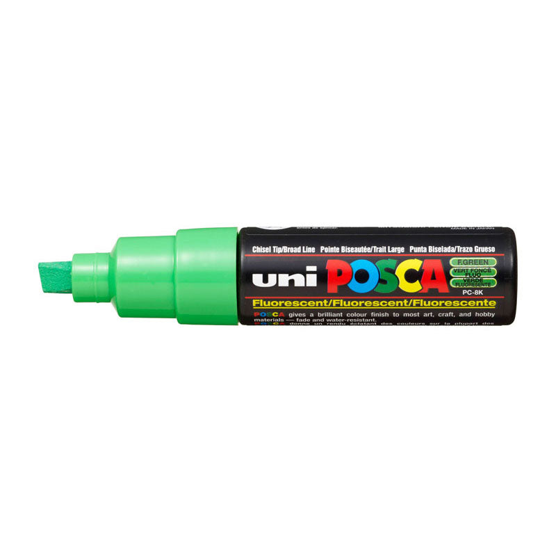 Posca Broad Chisel Tip Markers - 8mm