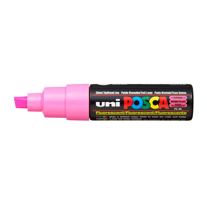 Posca Broad Chisel Tip Markers - 8mm
