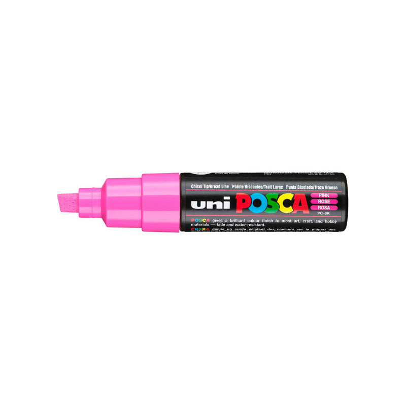 Posca Broad Chisel Tip Markers - 8mm