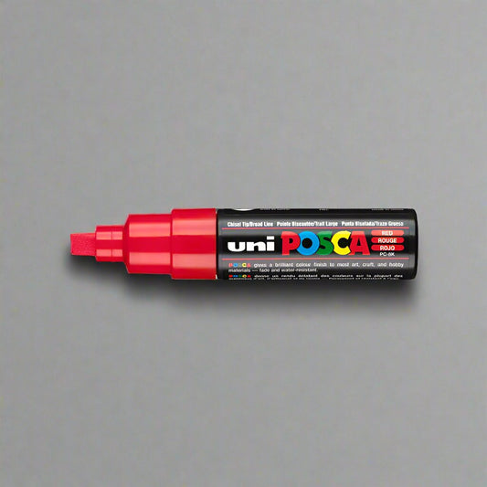 Posca Broad Chisel Tip Markers - 8mm