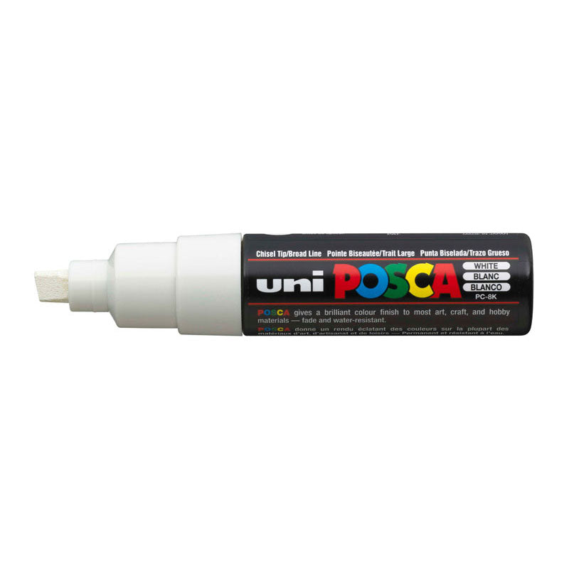 Posca Broad Chisel Tip Markers - 8mm