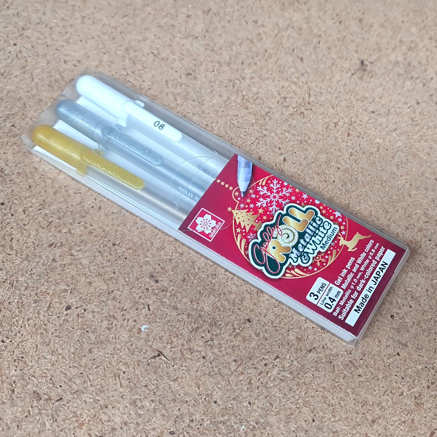 Sakura Gelly Roll Metallic/White Set