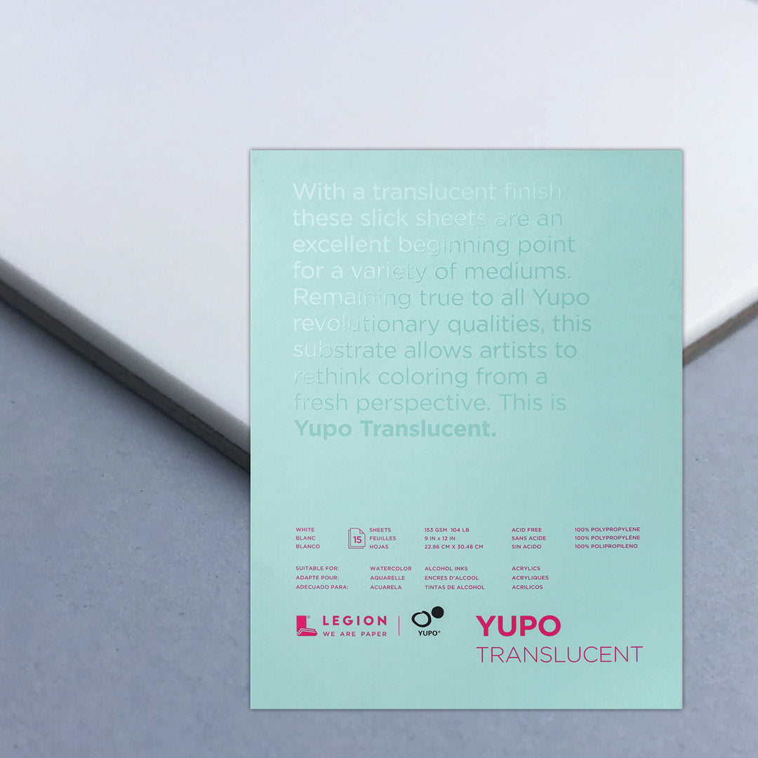 Yupo Translucent Watercolour Pads | 158gsm