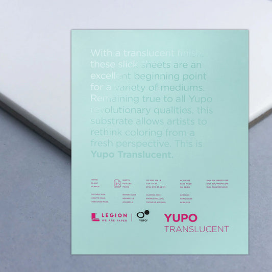 Yupo Translucent Watercolour Pads | 158gsm