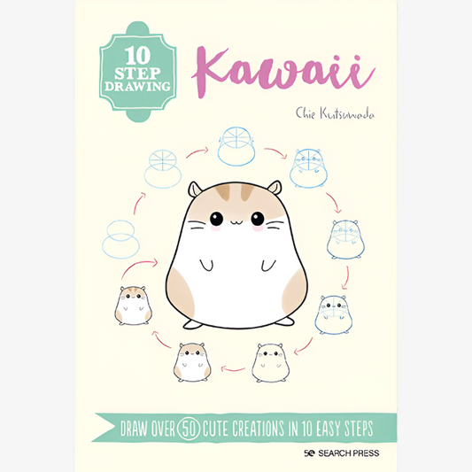 Beginners guide to Drawing Kawaii by Chie Kutsuwada.