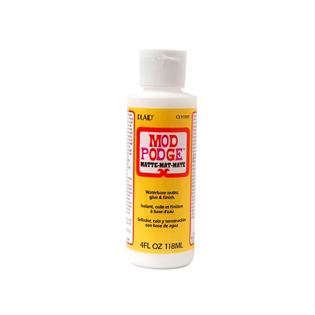 Mod podge matte sealer/adhesive